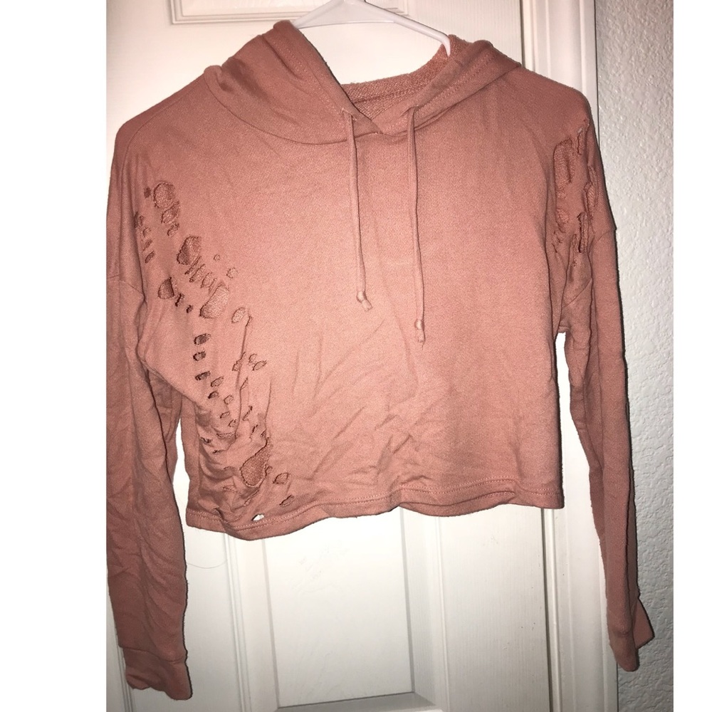 Hooded Cropped Top
